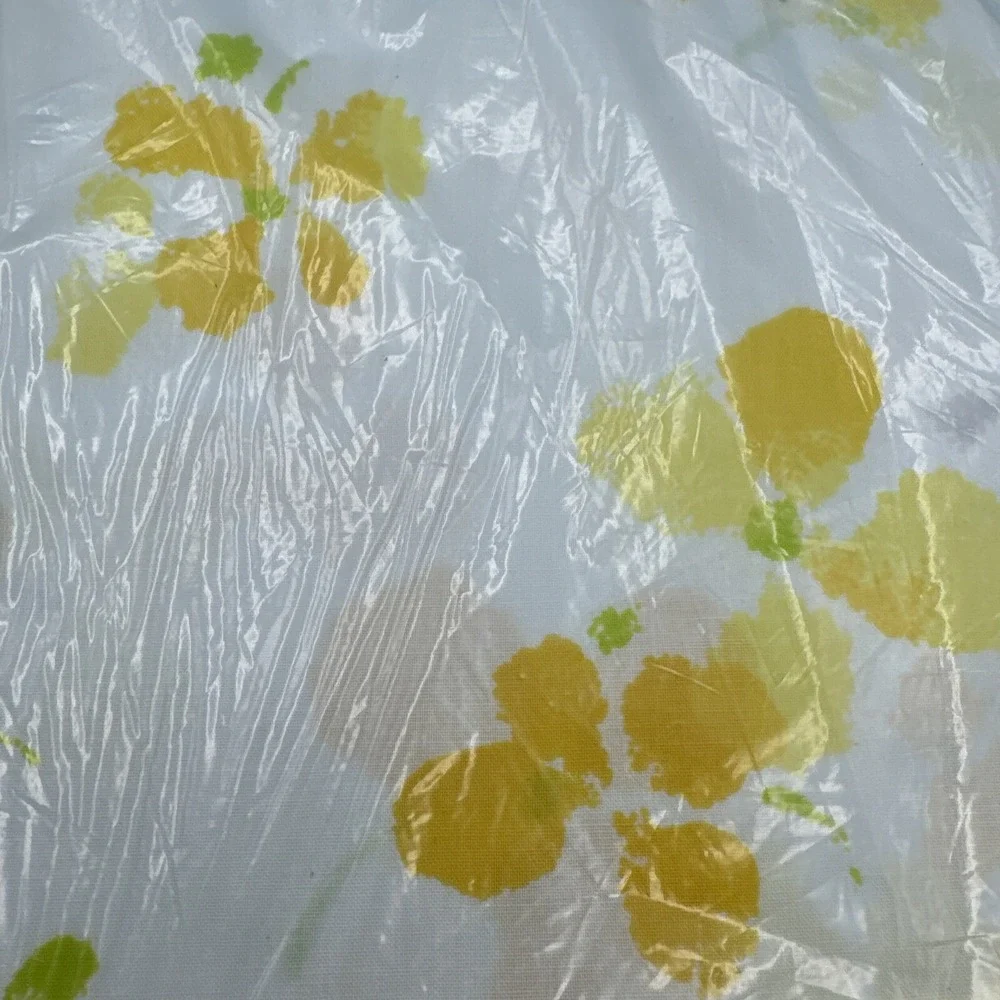 Vintage 1970s 70s FULL Fitted Sheet Fieldcrest Halston's Flower‎ Fieldcrest New